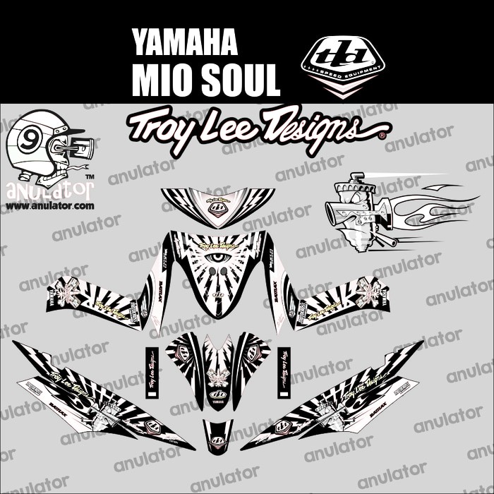 35 Ide Download Gambar Stiker Lis Motor Fino  Yg Bagus 