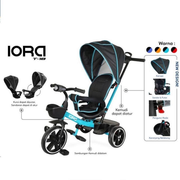 Sepeda Anak SEPEDA IORA T17 ORIGINAL PMB Iord