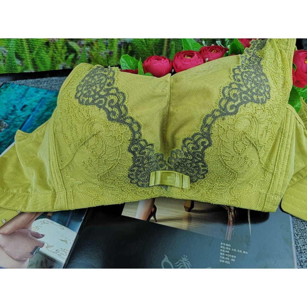 Bra / BH Wanita Import 6340 Busa Tipis Ada Kawat CUP -C