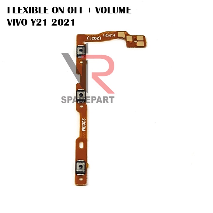 FLEXIBLE ON OFF VIVO Y21 2021 ON OFF + VOLUME