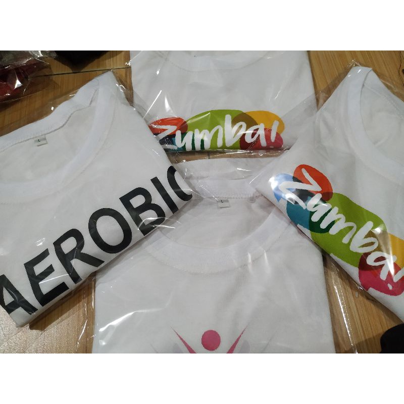 N2-KAOS KROP TOP ZUMBA DAN AEROBIC SPORTY