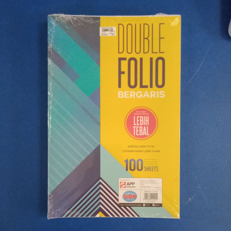 

Double Folio Bergaris Sidu Pak