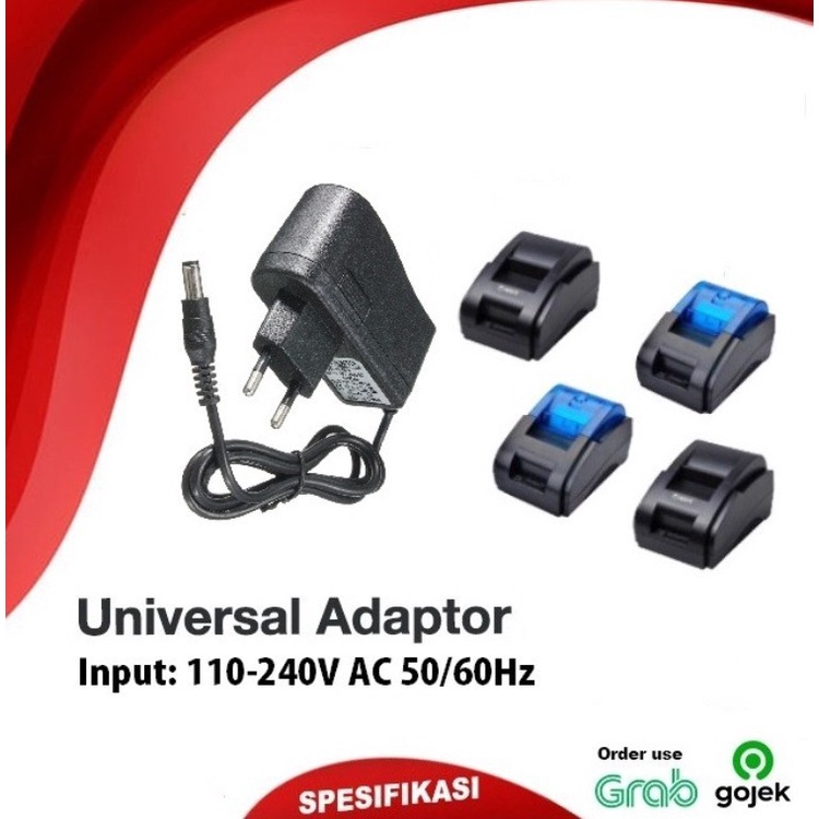 Adaptor Printer Bluetooth Thermal RPP02 58mm Rpp02 Postech Panda Eppos