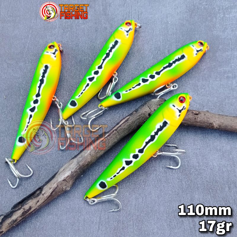 Pencil WTD AMAZON 105mm 18gr Replika Gong Lei - Umpan Casting Toman &amp; Blackbass