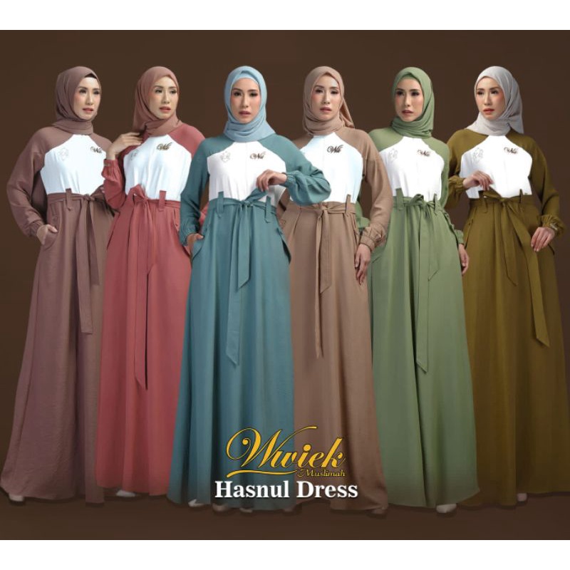 HASNUL DRESS BY Wwiek Muslimah