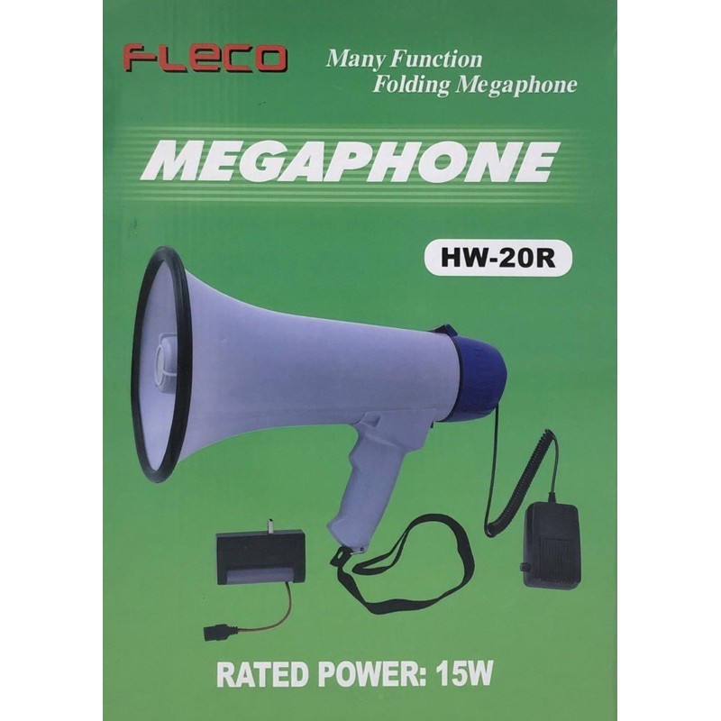 MEGAPHONE DENGAN MIC KABEL MEGAPHONE DEMO SPEAKER BESAR