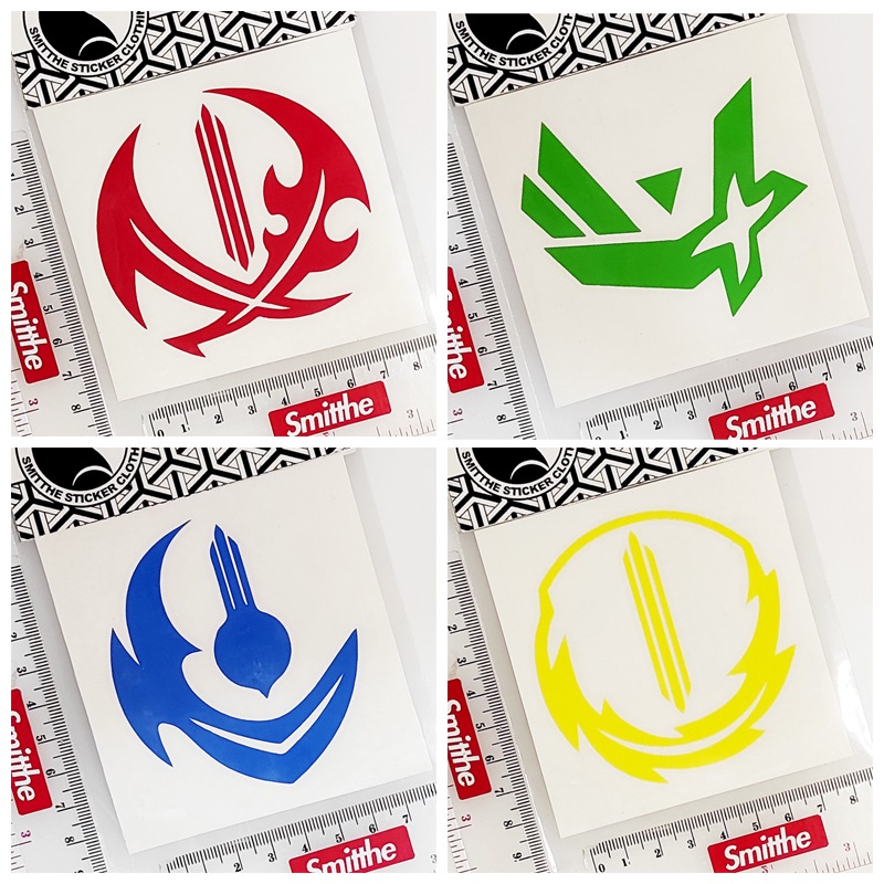 Stiker Kamen Rider SABER Cutting Sticker Waterproof Decal Mobil Motor