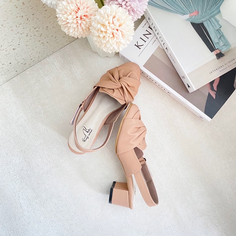 WOODY HEELS - Sepatu wanita/Heels wanita/ Sepatu kerja