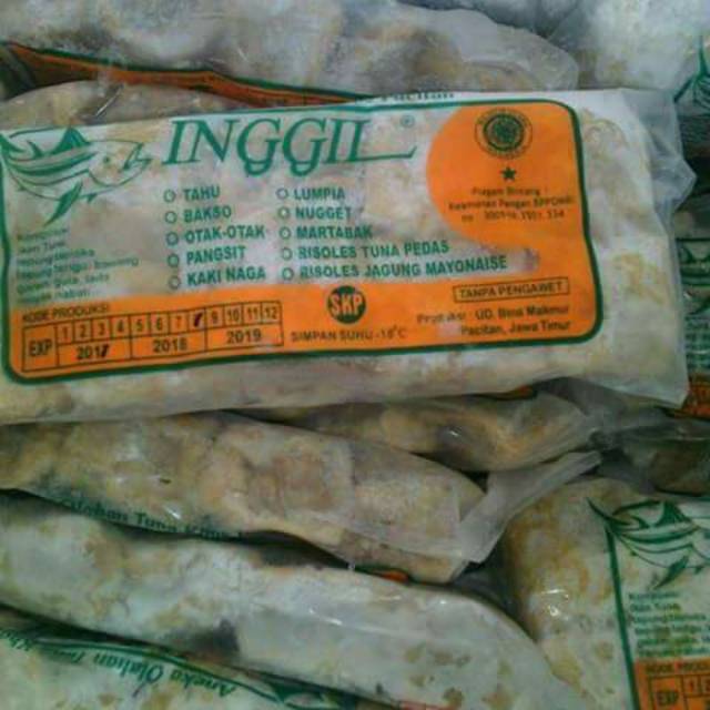 

Tahu dan risoles inggil khas pacitan