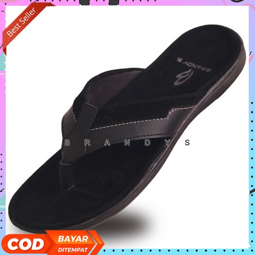 Pakalolo Sandal Pria Kulit Asli Size 38-43 Model 3507 Original. Bisa Cod  Sandal Kulit Pria Termurah