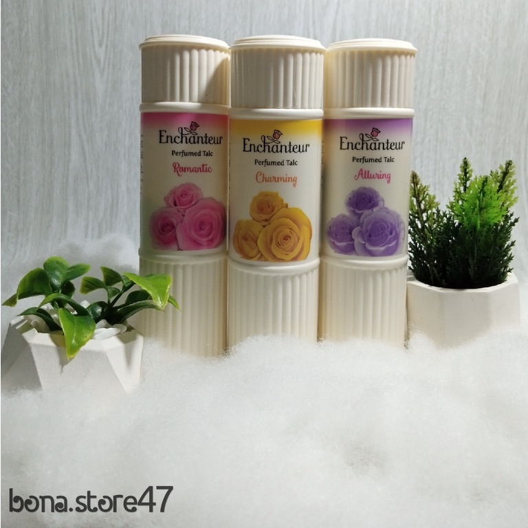 [COD] BEDAK TABUR BADAN ENCHAUNTEUR 100GR - BEDAK TABUR / TALC POWDER / PEWANGI BADAN / BEDAK TABUR 