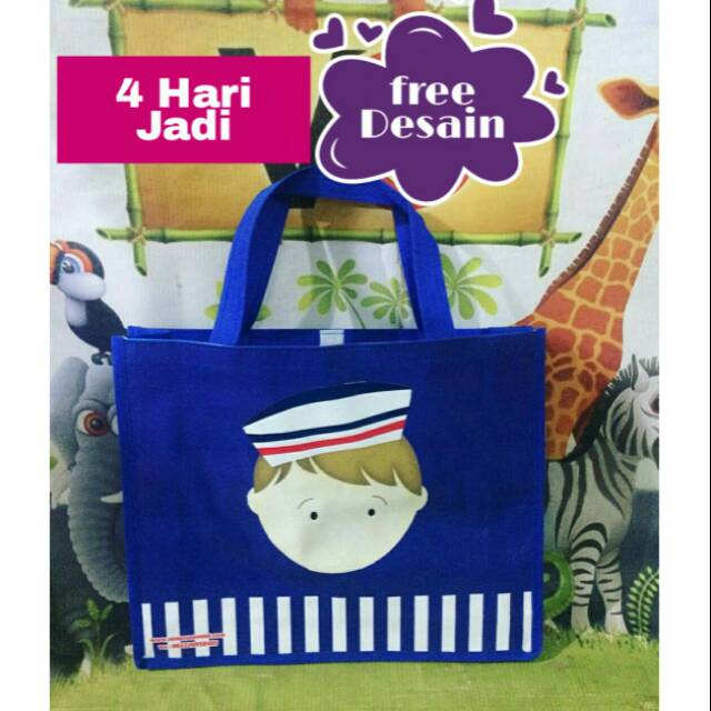 

tas ulang tahun/ tas souvenir ultah / goodie bag