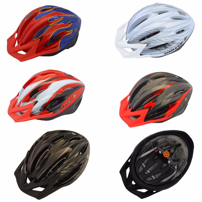 {BEST SALE}  United Helm Sepeda/Sepatu Roda F22 Raptor Bike Helmet F-22