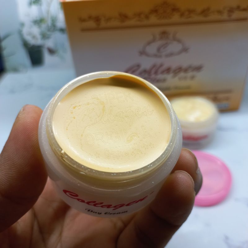 {12 PCS} CREAM COLLAGEN SUSUN SIANG MALAM ORIGINAL IMPORT MALAYSIA | SIANG MALAM