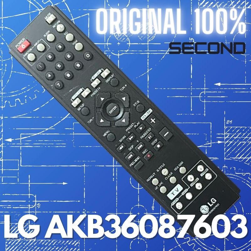 Remote TV LCD LED LG AKB36087603 Original Second Murah