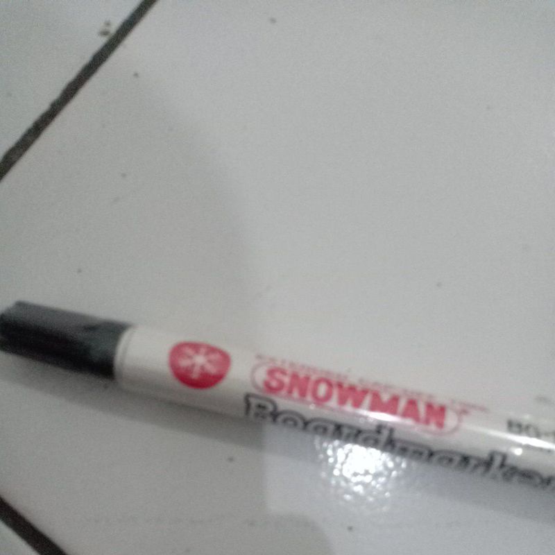 

SPIDOL SNOWMAN HITAM
