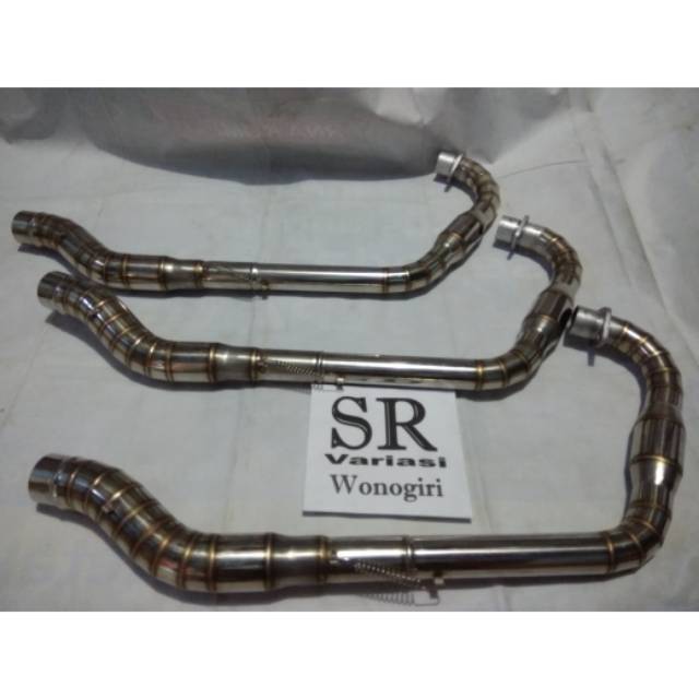 Leher pipa knalpot boom tiger/cb/gl/mp