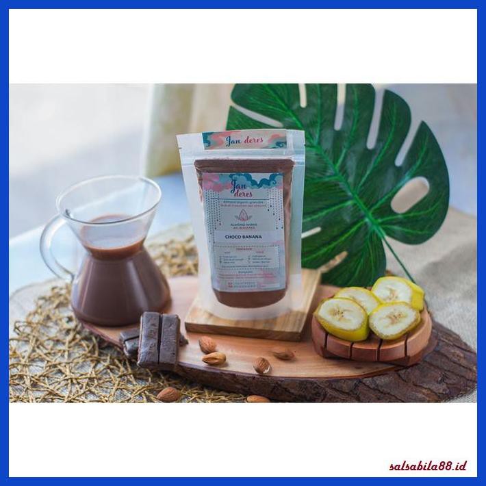 asi-booster- almond milk powder. susu almond asi booster - jan deres 100 gram - original -penambah-
