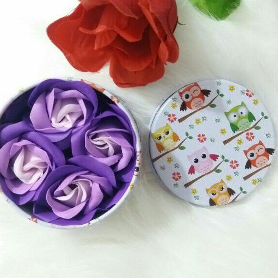 Valentine Gift|Bunga Mawar Sabun|Sabun Kertas|Paper Soap|Kado Valentine|Hampers