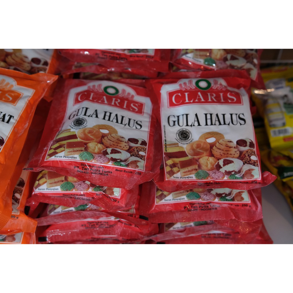 

GULA HALUS CLARIS MERAH (Kemasan 250GR)