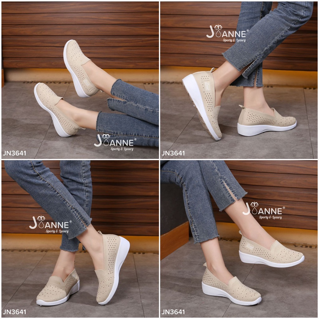 JOANNE Highsole Slip On Shoes  #JN3641 ORIGINAL