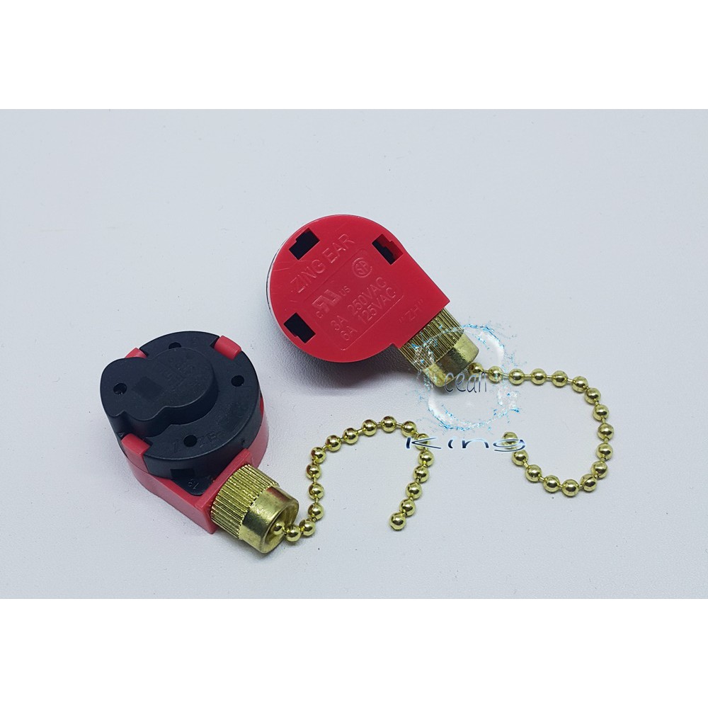 Switch / Saklar tarik kipas angin gantung ZING EAR Harga / Pcs