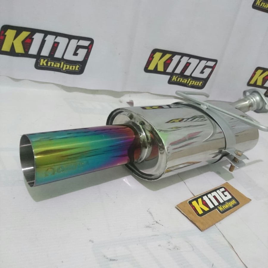 knalpot all New BRIO Knalpot bolt on Brio knalpot mobil Omega Brio