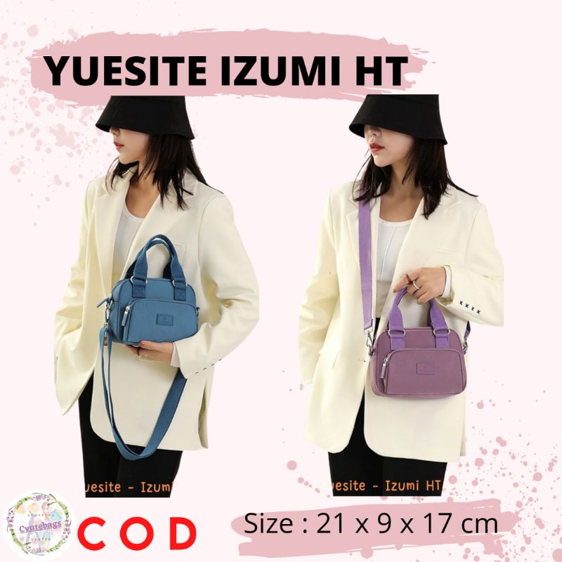 TAS SELEMPANG WANITA TENTENG YUESITE IZUMI HT ORI IMPORT HANDBAG CROSSBODY