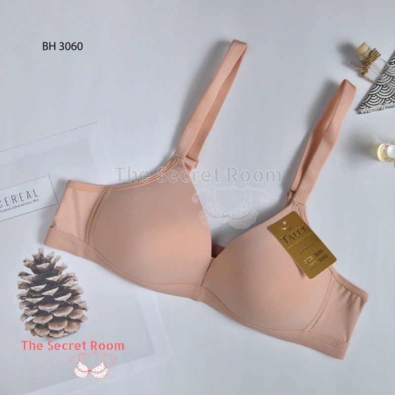 TALLY BRA BH 3060 I CUP B | TANPA KAWAT I BUSA TIPIS I SIZE 36-40