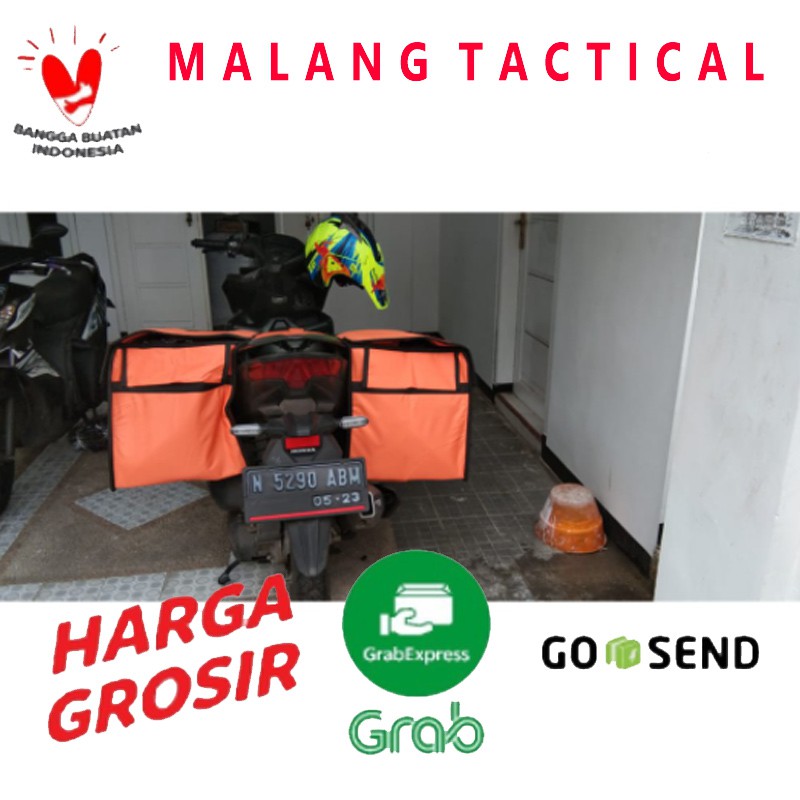 MT tas obrok tas kurir tas ronjot tas motor kantong pos - KECIL