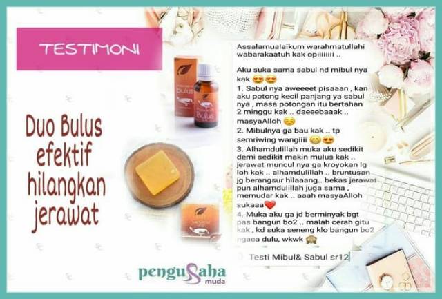 paket duo bulus SR12 BPOM sabun dan minyak bulus ORIGINAL