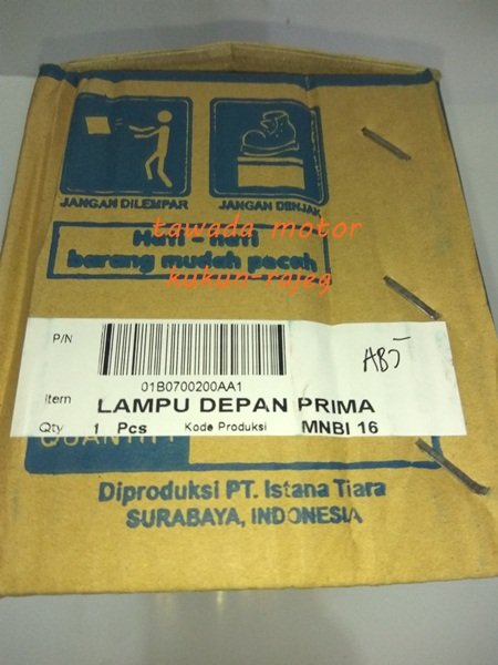 REPLEKTOR LAMPU DEPAN HONDA ASTREA PRIMA