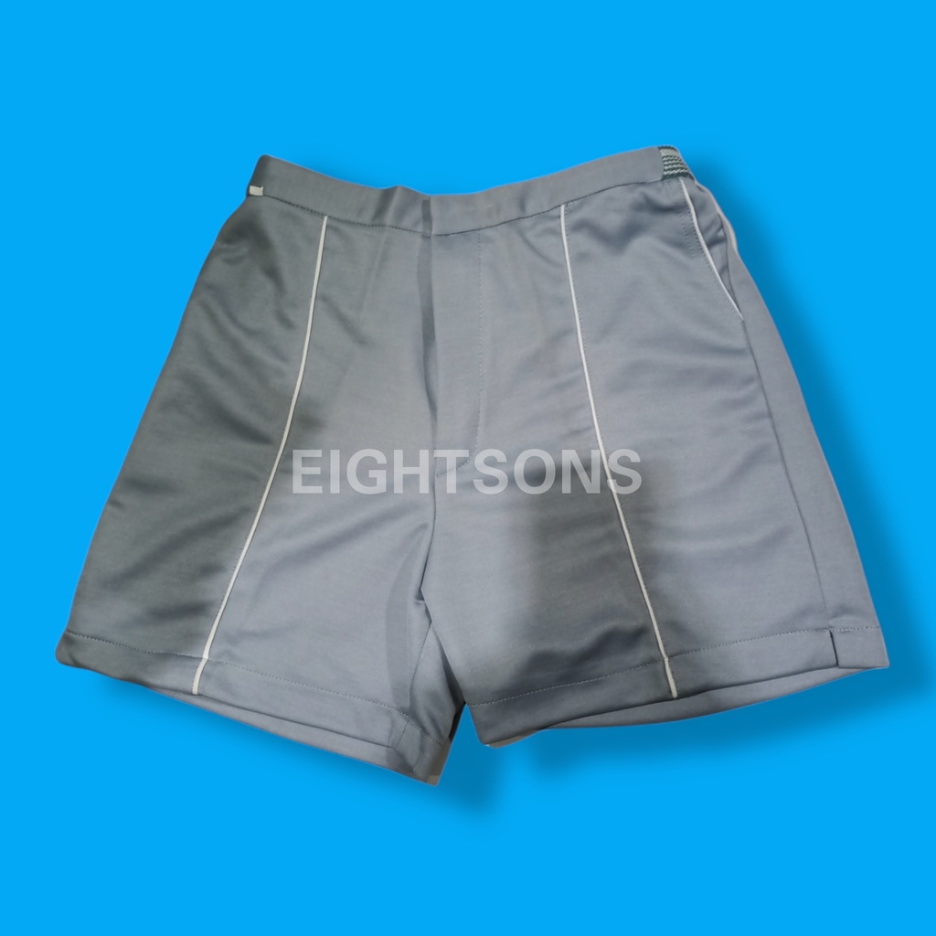 Celana Pendek Lotto Putih Polos Celana Badminton Celana Tes Masuk Pendidikan TNI Polri Celana Pendidikan Hitam Putih Biru Muda Langit Navy Dogker Benhur Abu Abu Coklat TNI POLRI-Abu abu