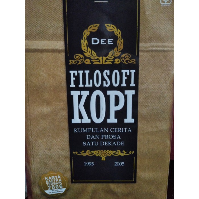 Filosofi Kopi Penulis Dee Dewi Lestari Shopee Indonesia