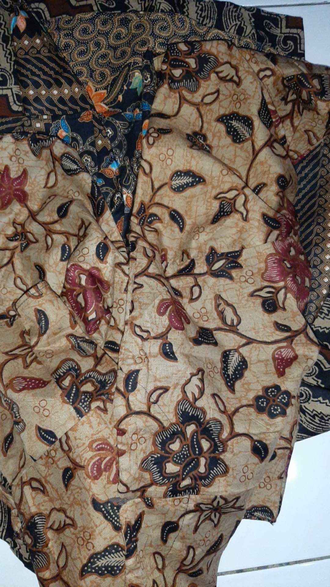 Batik Wanita Atasan Batik Wanita Blouse Batik Wanita S-5l Seragam Kantor Kerja Kekinian Terbaru