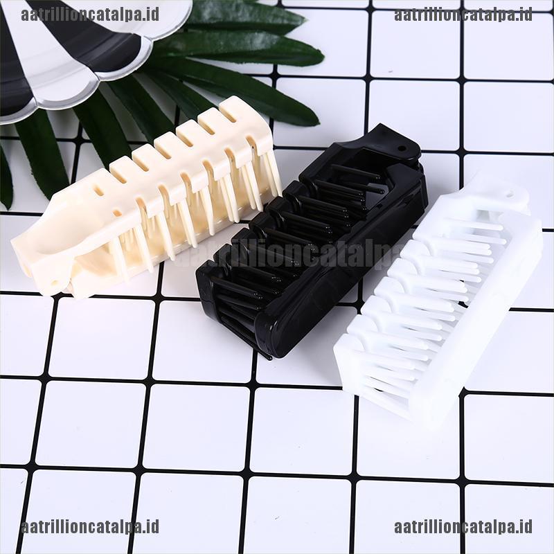 (on) Sisir Rambut Lipat mini Bahan Plastik Ukuran Saku Untuk Bepergian