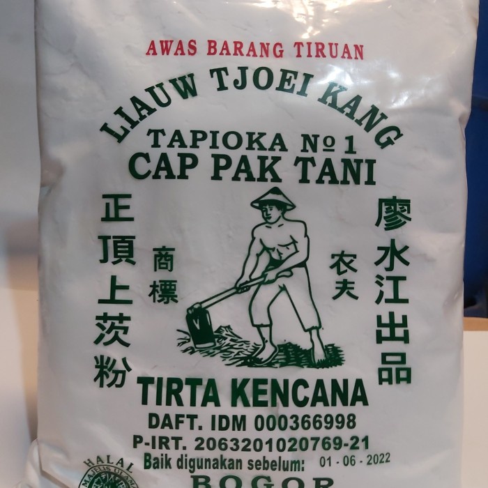 

PROMO [COD] Sagu LIAUW TJOEI KANG TAPIOKA NO 1 CAP PAK Tani (Karton)25Kg