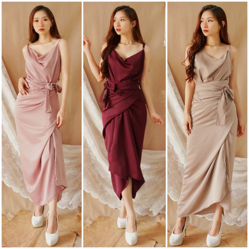 ❣️ SPECIAL PRICE ♡ PREMIUM ♡ ORIGINAL ! CHARLENE SET ELEGANT LUXURY PARTY OUTFIT  [ 2 IN 1 TANK SET / TANK TOP ONLY ]