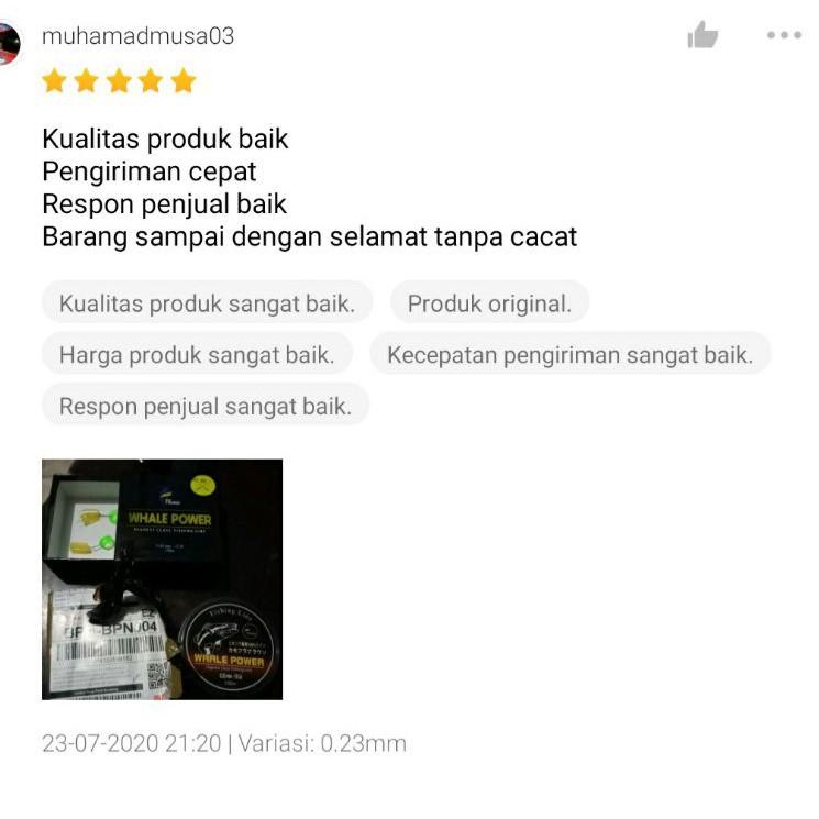 0NT ☠ Senar Pancing Kuat Phenex WHALE POWER 46 ☋ ☠