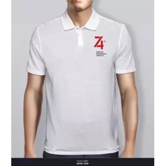 POLO SHIRT BAJU INDONESIA HUT 74 MENUJU INDONESIA UNGGUL RI