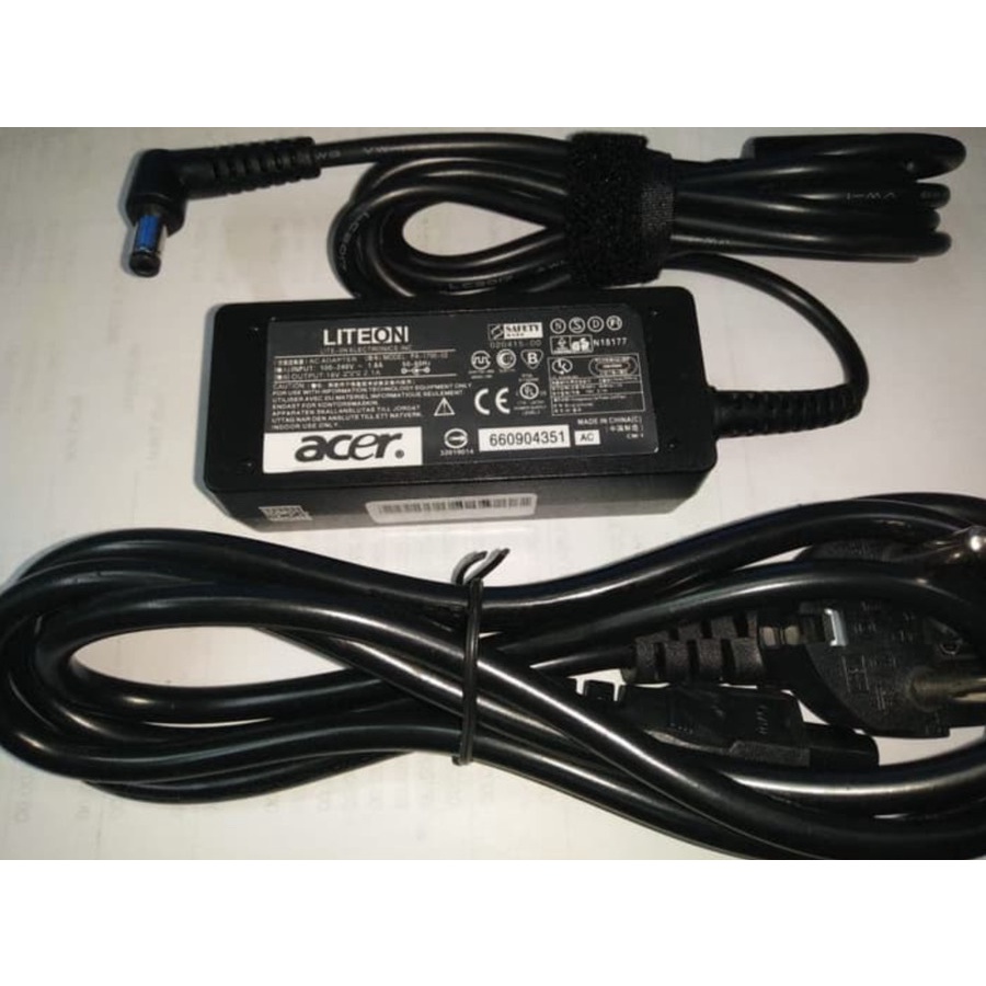 ORI Adaptor Charger Laptop Acer Z1401 Z1402 19V 2.1A 5.5*2.5 Original