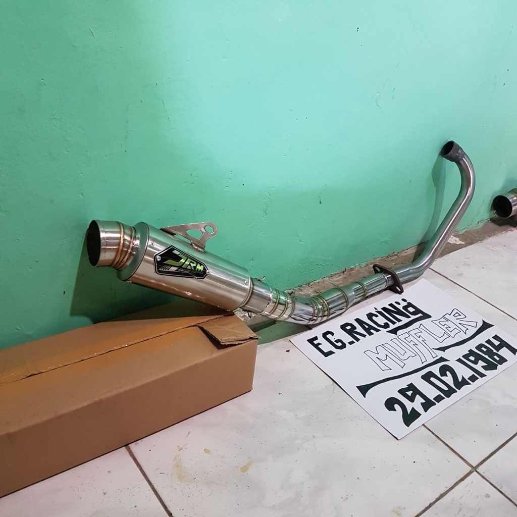 termurah KNALPOT JRM SATRIA SONIC VIXION GTR R15 MEGA/GL PRO TIGER GSX CB150R CB OLD MXold/new/king 