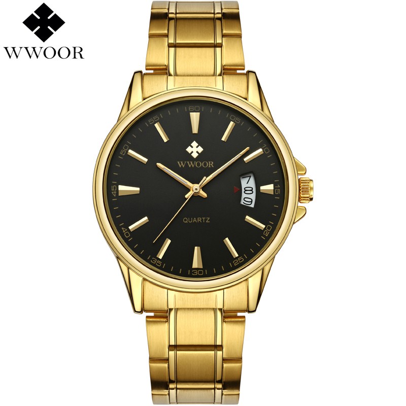 WWOOR 8833 Original Simple Gold Black