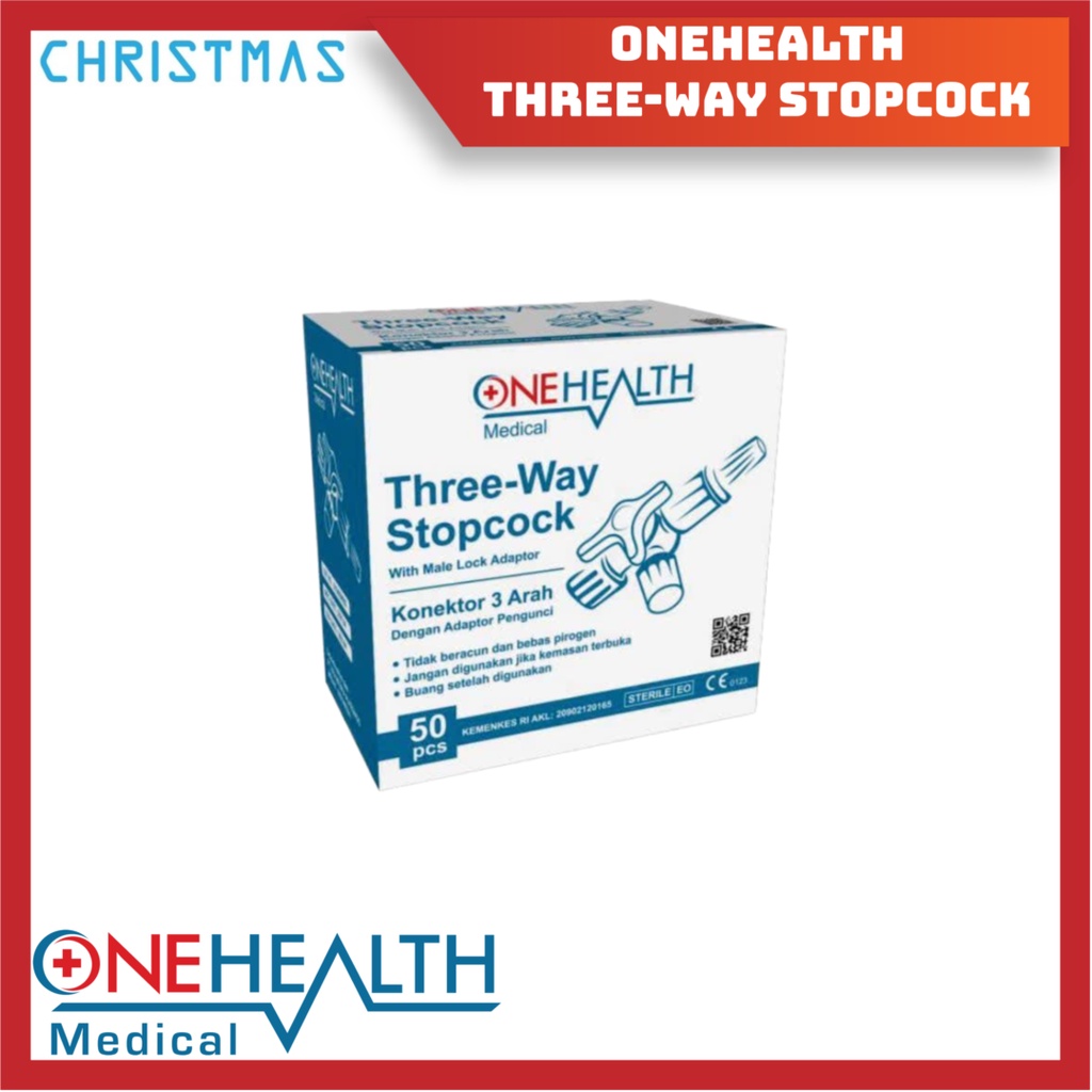 ONEHEALTH 3-THREE WAY STOPCOCK / THREE WAY STOPCOCK / 3 WAY STOPCOCK