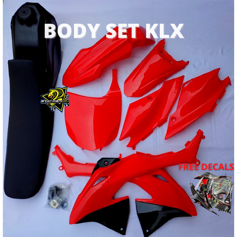 BODY SET KLX BF/BODY SET TRAIL VIXION/BODY SET KLX/BODY FULL SET KLX