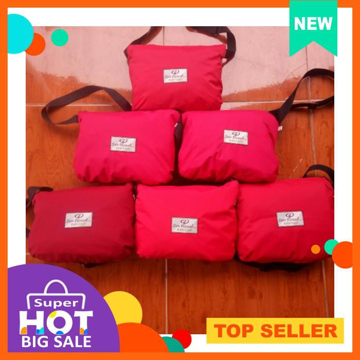 Jas Hujan Sun Flower Khusus Warna Merah Sunflower Raincoat