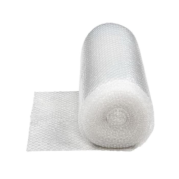 

Plastik Bubble Buble Wrap Warp Putih Bening 100 cm 1 m x 125 cm 1.25 m Murah