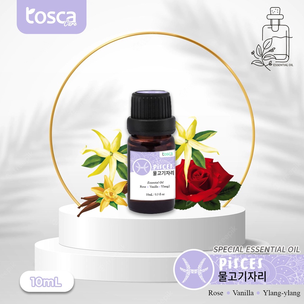 TOSCA Essential Oil Therapeutic Grade Aromatherapy Humidifier Diffuser Pengharum Ruangan