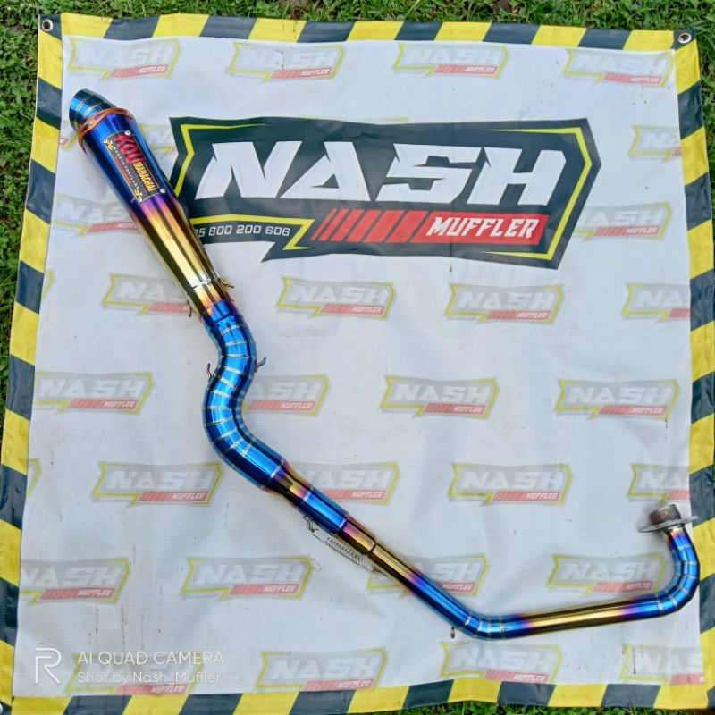 Knalpot kou cobra kanan vixion,satria Fu,CB150R,