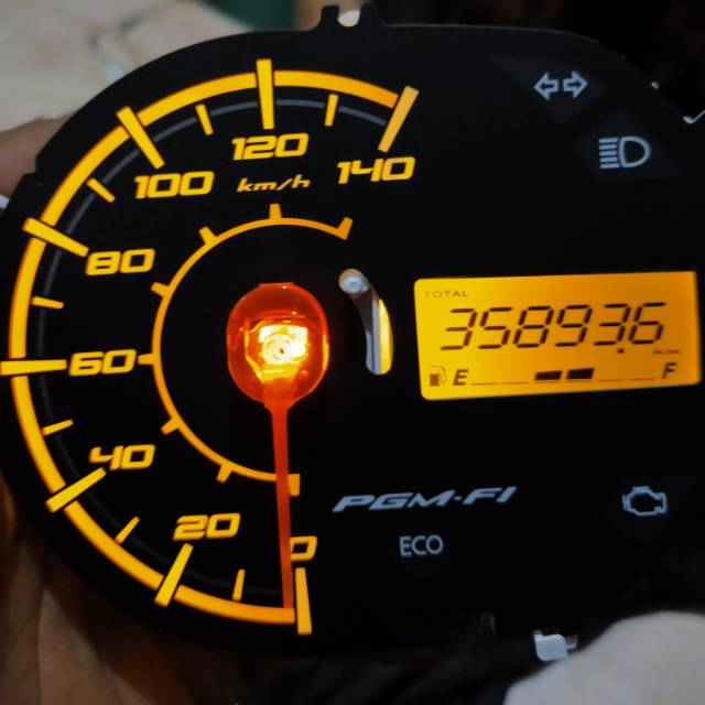 Jual mesin speedometer spedometer speedo spido kilometer all new honda beat fi digital Indonesia